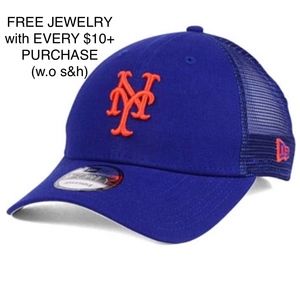 ‼️NWT‼️ Mets new era adjustable trucker hat